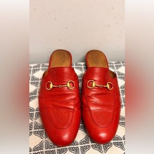 Gucci Princetown mules. Size 40.5